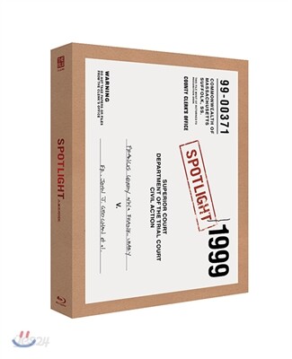 스포트라이트 (풀슬립 B형 스틸북 한정판 1,100장 넘버링) : 블루레이