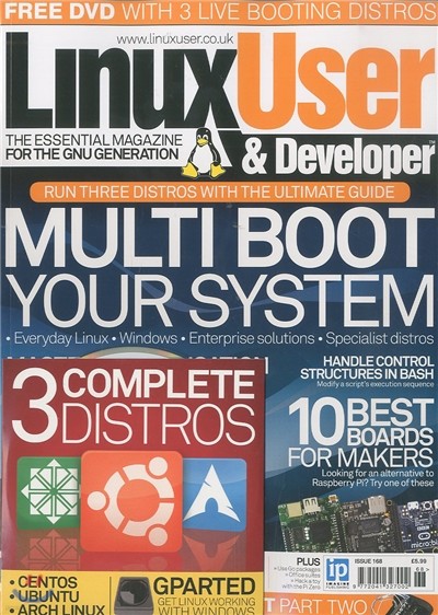 LINUX USER & DEVELOPER () : 2016 no.168