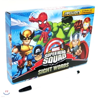 Marvel Super Hero Squad Sight Words