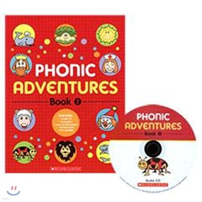 Phonics Adventure Book #2 with CD