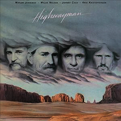 Highwaymen,Johnny Cash,Kris Kristofferson,Waylon Jennings,Willie Nelson — Highwayman 앨범 커버