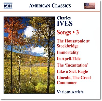 ̺:  3 (Charles Ives: Songs Volume 3)
