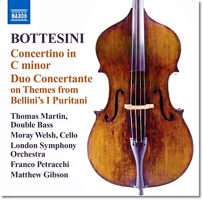 Thomas Martin 보테시니 컬렉션 2집 - 더블베이스 협주곡 (Bottesini: Double Bass Concertino in C minor, Duo concertant)