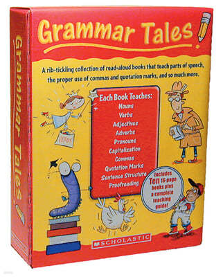 Grammar Tales Box Set: A Rib-Tickling Collection of Read-Aloud Books That Teach 10 Essential Rules of Usage and Mechanics