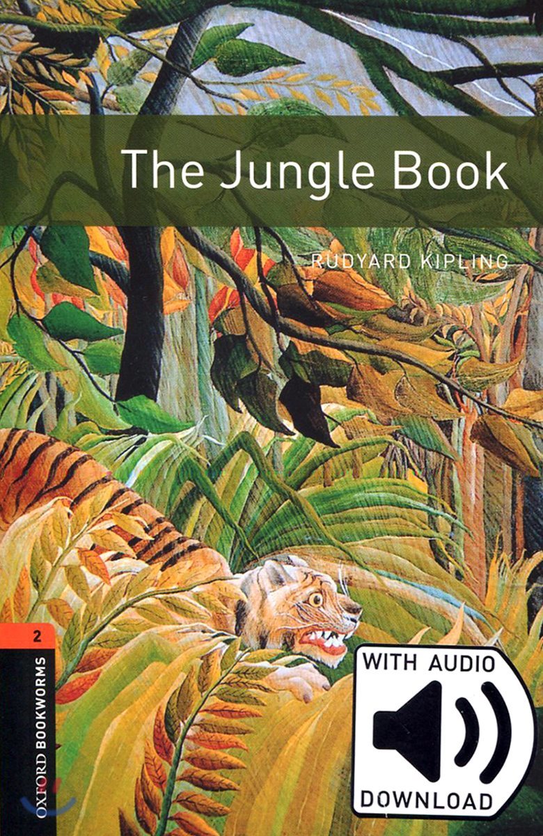 Oxford Bookworms Library 3/E 2: The Jungle Book (with MP3)