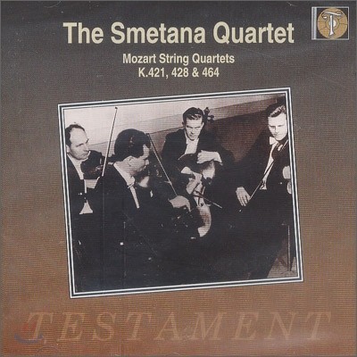 Smetana Quartet 모차르트: 현악 사중주 15, 16, 18번 (Mozart : String Quartets KV421, KV428. KV464) 