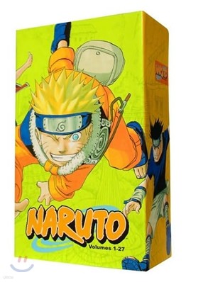Naruto Box Set 1: Volumes 1-27 with Premium