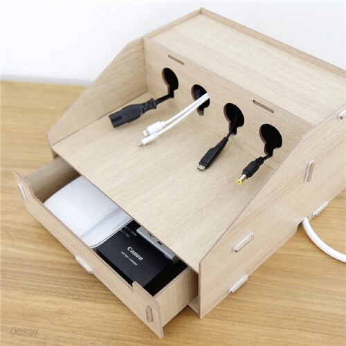 DIY 케이블 정리함