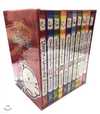 Diary of a Wimpy Kid #1~10 Box Set (미국판)