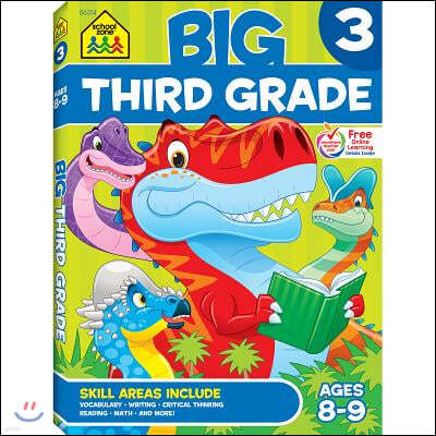 School Zone Big Third Grade Workbook