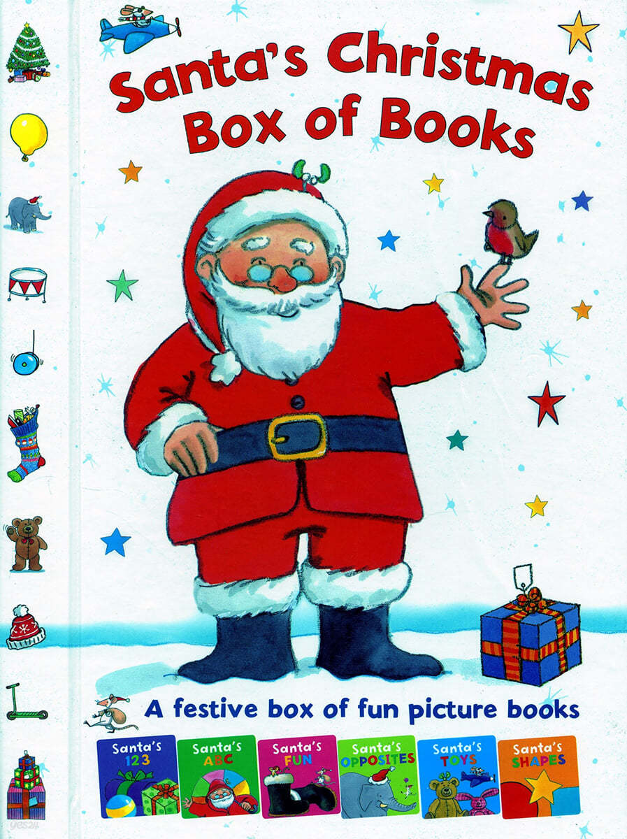 Santa&#39;s Christmas Box of Books: A Festive Box of Fun Picture Books