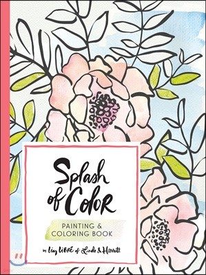 Splash of Color Painting & Coloring Book
