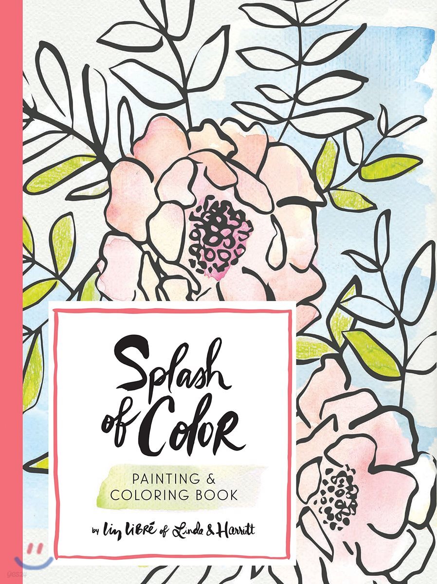 Splash of Color Painting & Coloring Book