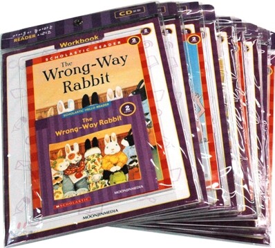 Scholastic Hello Reader Level 2 Workbook Full Set (Book+CD+Workbook)