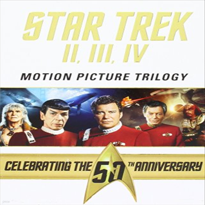 Star Trek: Motion Picture Trilogy (Ÿ Ʈ)(ڵ1)(ѱ۹ڸ)(DVD)