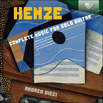 Andrea Dieci ѽ  ü: ַ Ÿ ǰ  (Hans Werner Henze: Complete Music For Solo Guitar) ȵ巹 ġ