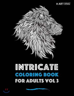 Intricate Coloring Book For Adults Vol 3