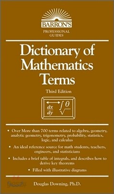 Dictionary of Mathematics Terms