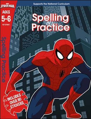 Spider-Man : Spelling Practice, Ages 5-6