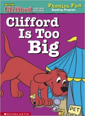 Clifford is too big (Clifford the big red dog) Paperback