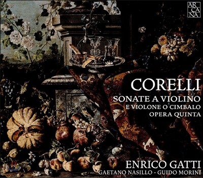 Enrico Gatti 코렐리: 바이올린, 첼로와 하프시코드 소나타 전곡집 - 엔리코 가티 (Corelli: Violin Sonatas Op.5 - La Folia)