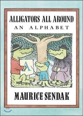 Alligators All Around Board Book: An Alphabet