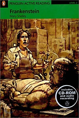 Penguin Active Reading Level 3 : Frankenstein (Book & CD-ROM)