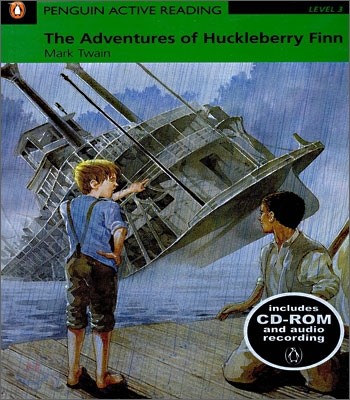 Penguin Active Reading Level 3 : The Adventures of Huckleberry Finn (Book & CD-ROM)