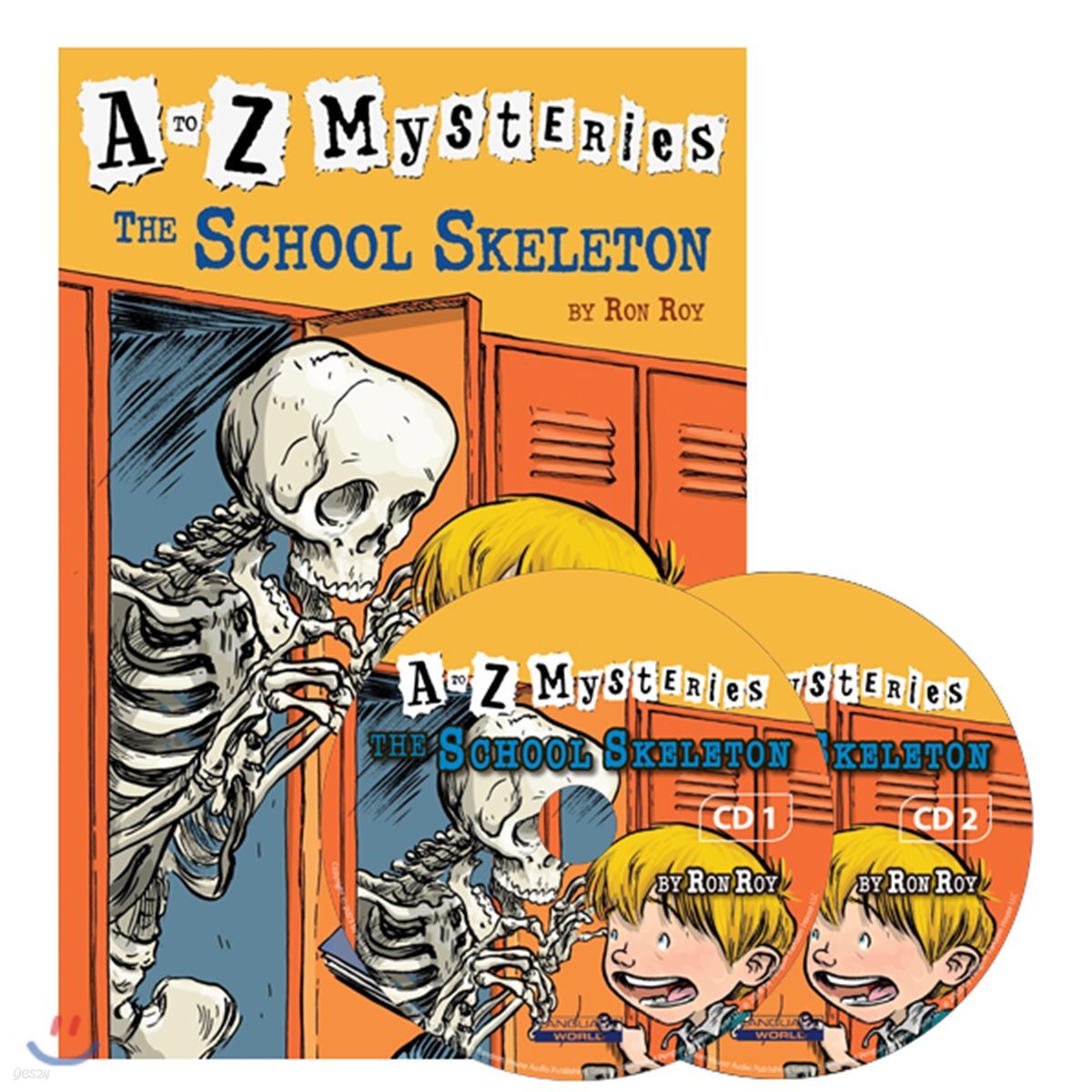A to Z Mysteries #S : The School Skeleton (Book+CD)