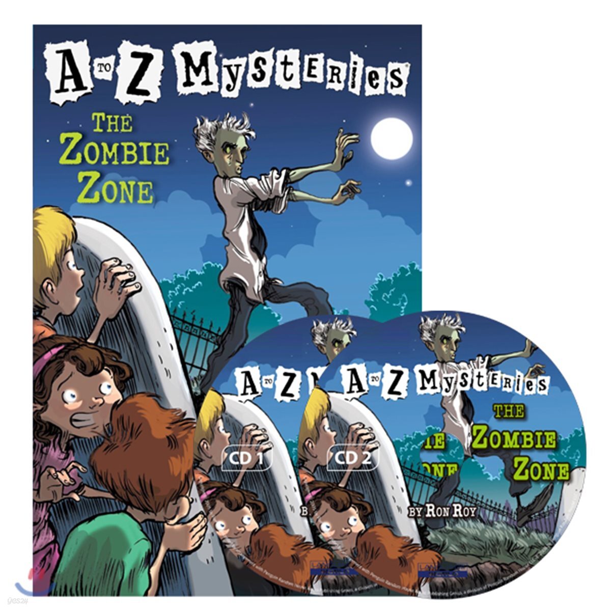 A to Z Mysteries #Z : The Zombie Zone (Book+CD)