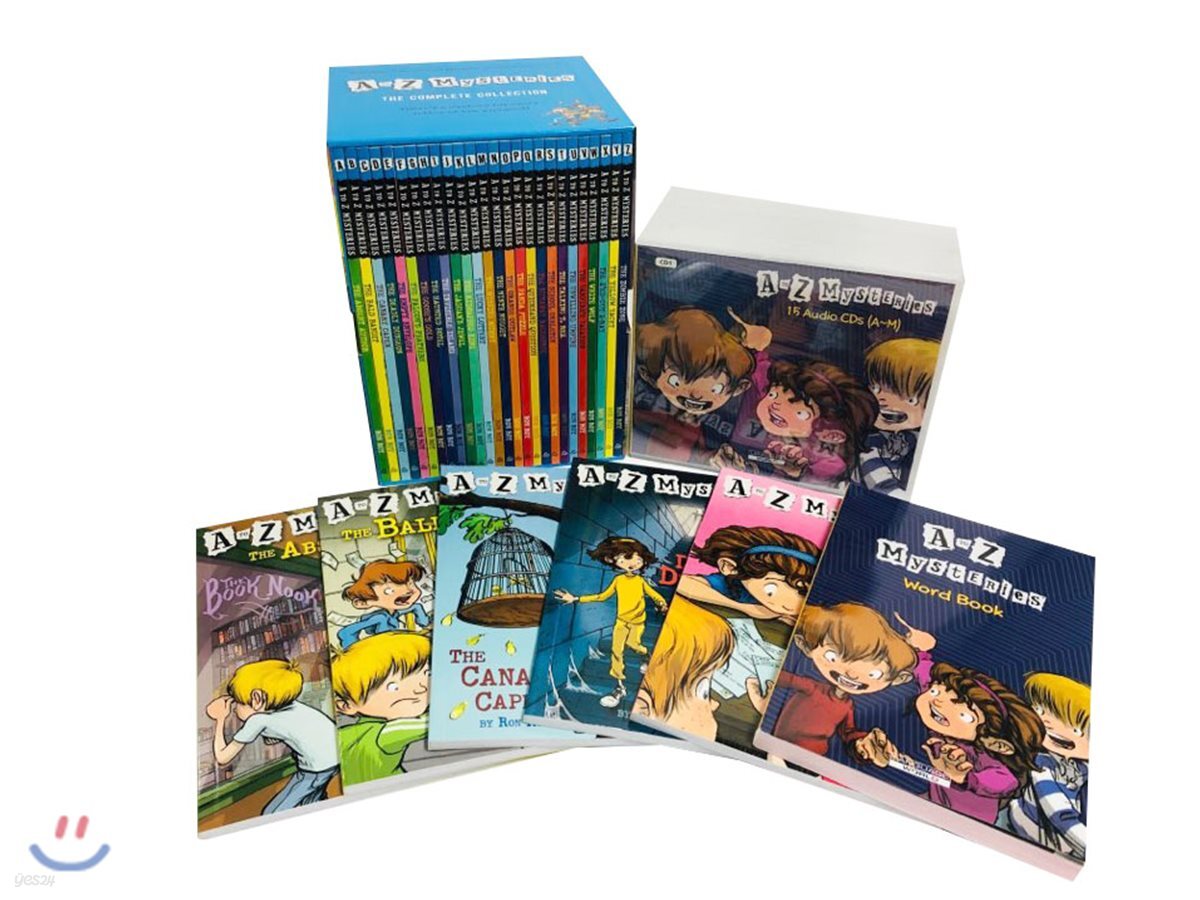 A to Z mysteries #1~26 Full Set Book (Book + CD + WordBook)