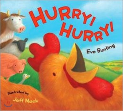 Hurry! Hurry! Board Book: An Easter and Springtime Book for Kids