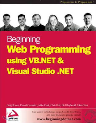 Beginning Web Programming using VB.NET & visual Studio.NET