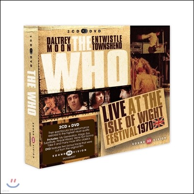 The Who ( ) - Live At The Isle Of Wight Festival 1970 (1970 Ʈ  佺Ƽ ̺  )