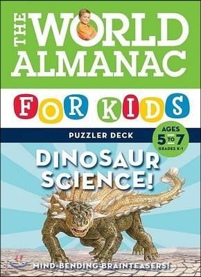 World Almanac for Kids Puzzler Deck Dinsosaur Science