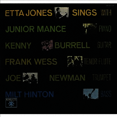 Etta Jones - Etta Jones Sings With Junior Mance And Kenny Burrell (Ltd. Ed)(Remastered)(SHM-CD)(일본반)