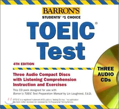 Barron's TOEIC Test : Audio CD