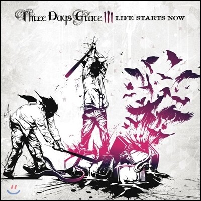 Three Days Grace — Life Starts Now 앨범 커버