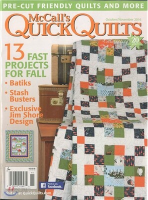 Quick Quilts (월간) : 2016년 10월
