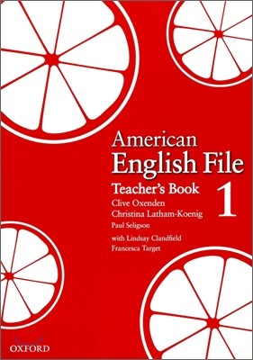 American English File 1 : Teacher's Book