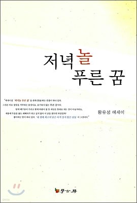 저녁 놀 푸른 꿈