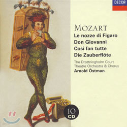 Mozart : Le Nozze Di FigaroDon GiovanniCosi Fan TutteDie Zauberflote : Ostman