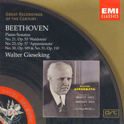 Beethoven : Piano Sonatas : Walter Gieseking