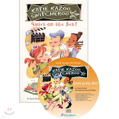 Katie Kazoo Switcheroo #10 : Quiet On The Set (Book+CD)
