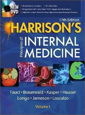 Harrison's Principles of Internal Medicine, 17/E (2 Volume Set) with DVD