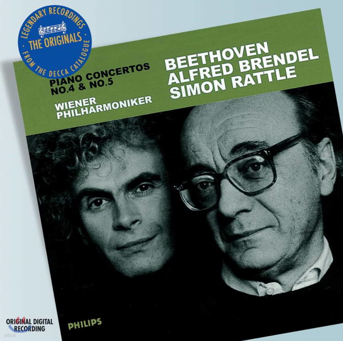 Alfred Brendel 베토벤 : 피아노 협주곡 4, 5번 `황제` - 브렌델, 래틀