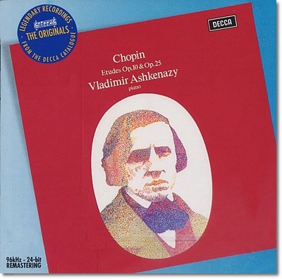 Vladimir Ashkenazy 쇼팽: 연습곡집 - 블라디미르 아쉬케나지 (Chopin: Etudes Op.10 & 25)