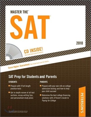 Master the SAT 2010 with CD-Rom