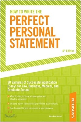 How to Write the Perfect Personal Statement
