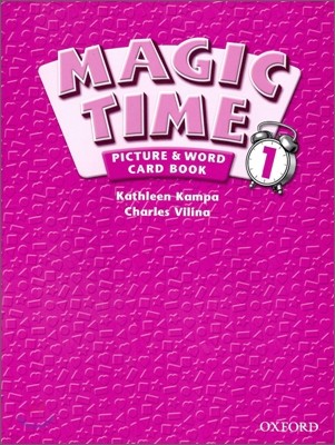 Magic Time 1 : Picture and Word Card Book